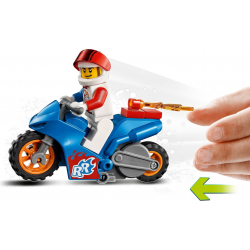 Klocki LEGO 60298 - Rakietowy motocykl kaskaderski CITY